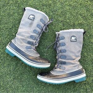 Sorel Snow Boots Winter Waterproof Insulated Outdoor Warm Women Size 8